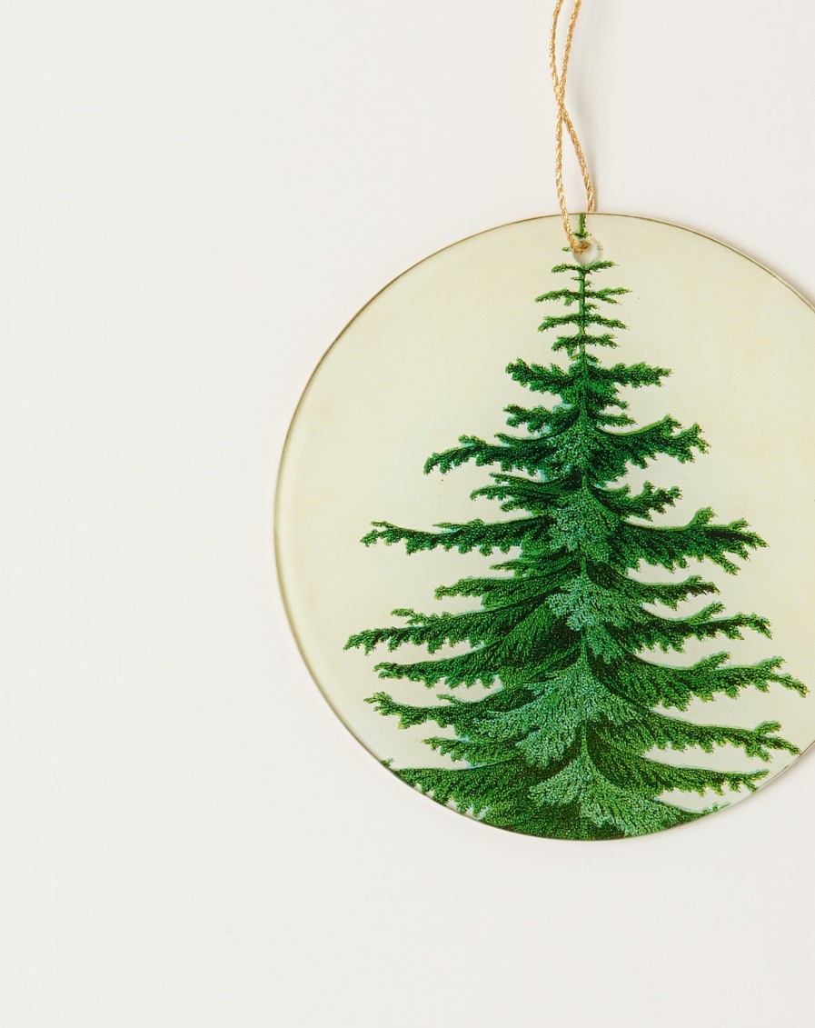 Home John Derian | Norway Spruce Round Ornament