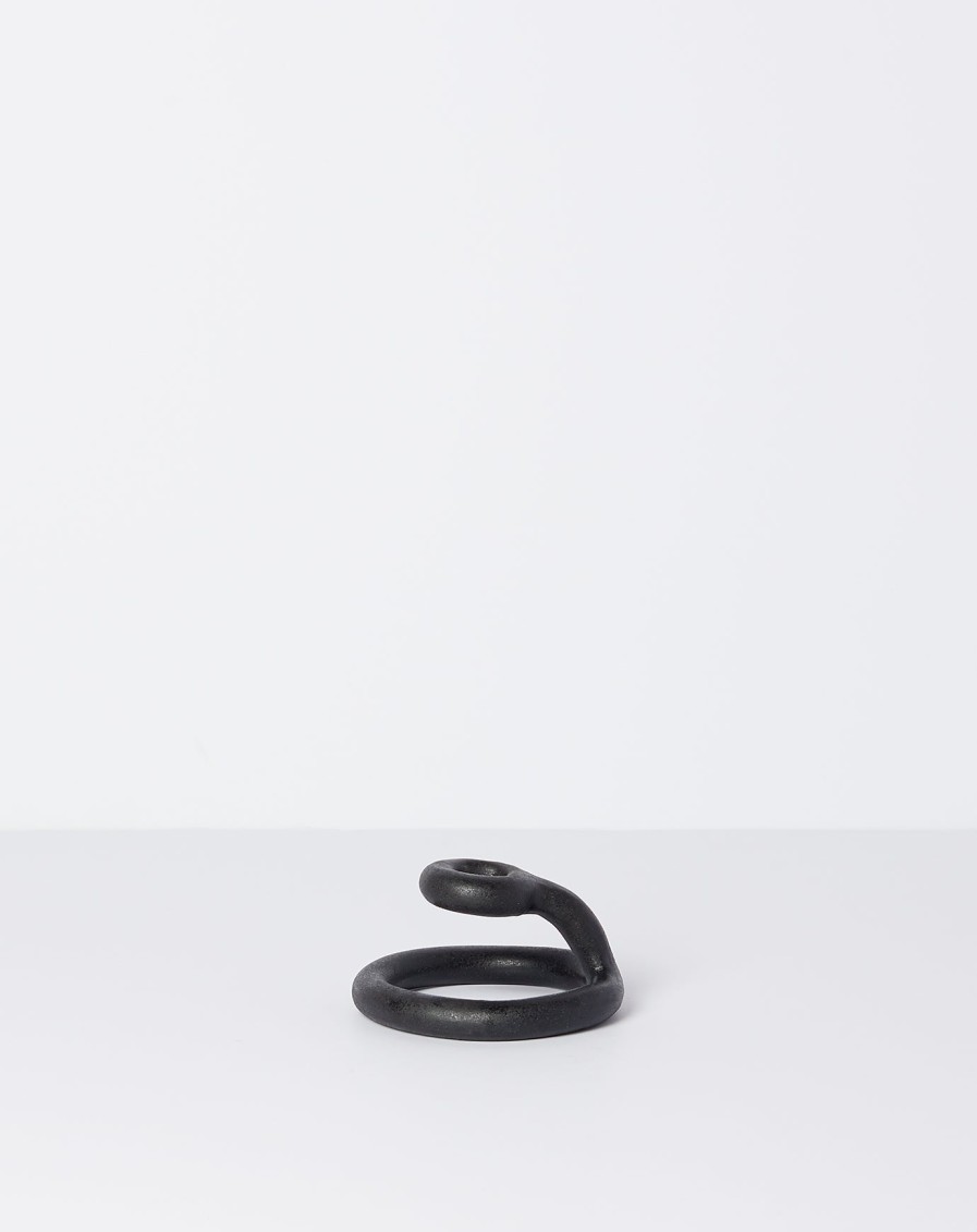 Home SIN | Uni Candlestick In Matte Black