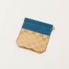 Accessories Carmine | Ecology Leather Mini Pouch In Gold