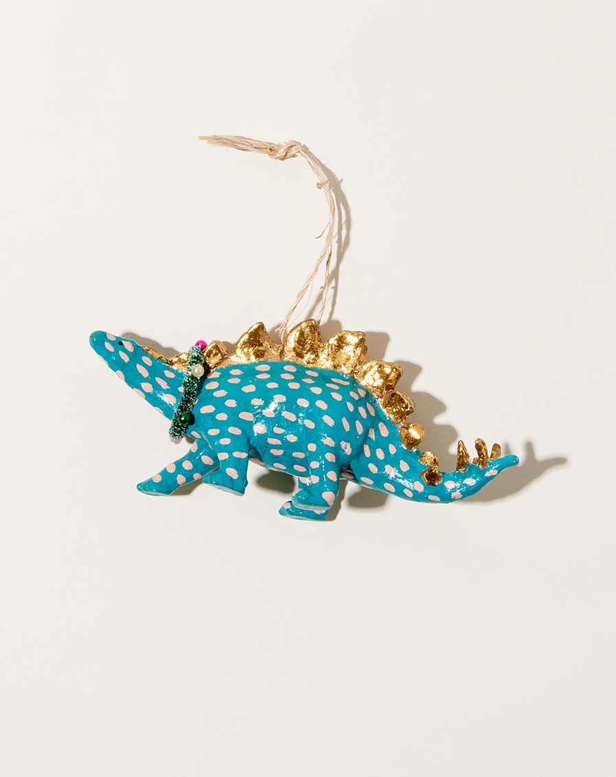 Home Cody Foster | Merry Stegasaurus Ornament In Teal