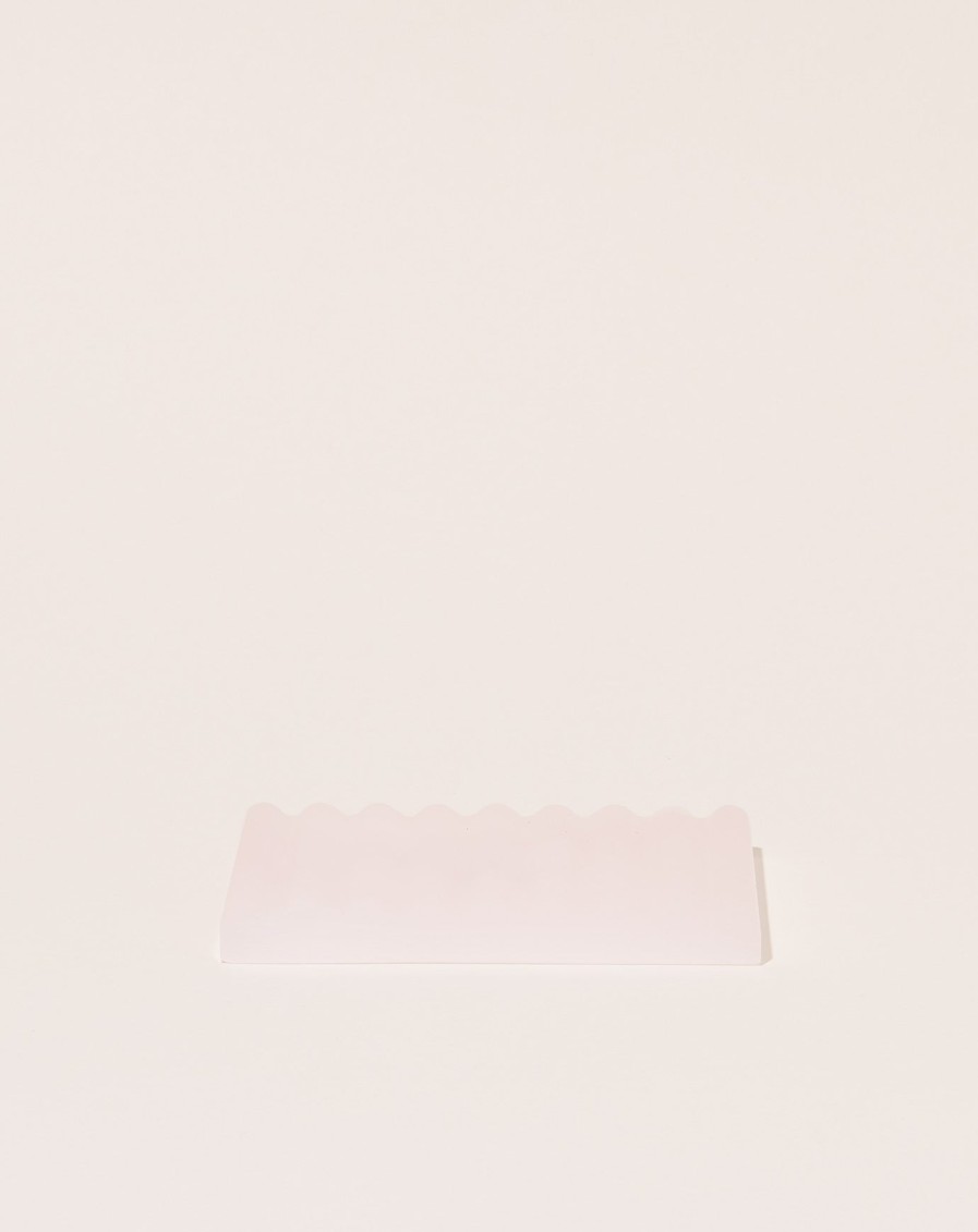 Home Binu Binu | Pink Onyx Marble Soap Dish