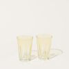 Home Sir Madam | Rialto Glass Tumbler Set In Limoncello