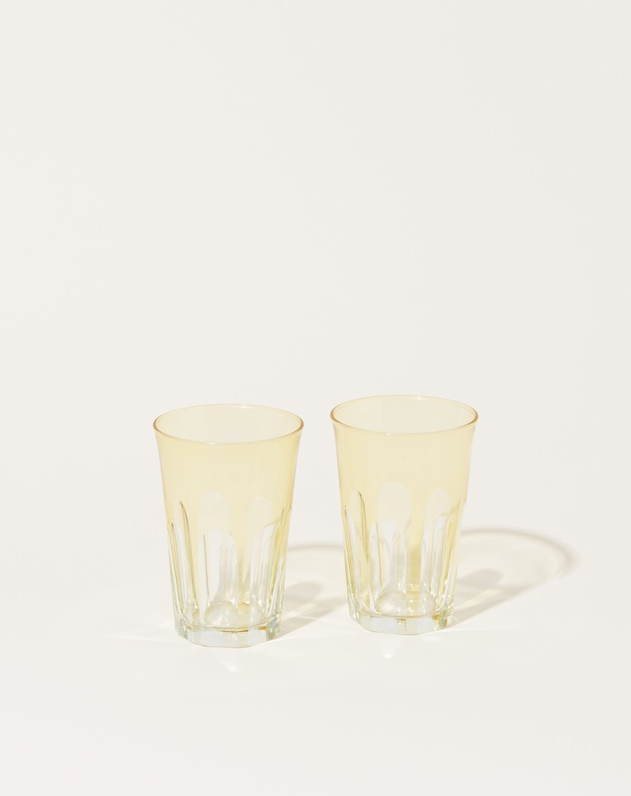 Home Sir Madam | Rialto Glass Tumbler Set In Limoncello