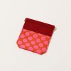 Accessories Carmine | Ecology Leather Mini Pouch In Neon Pink