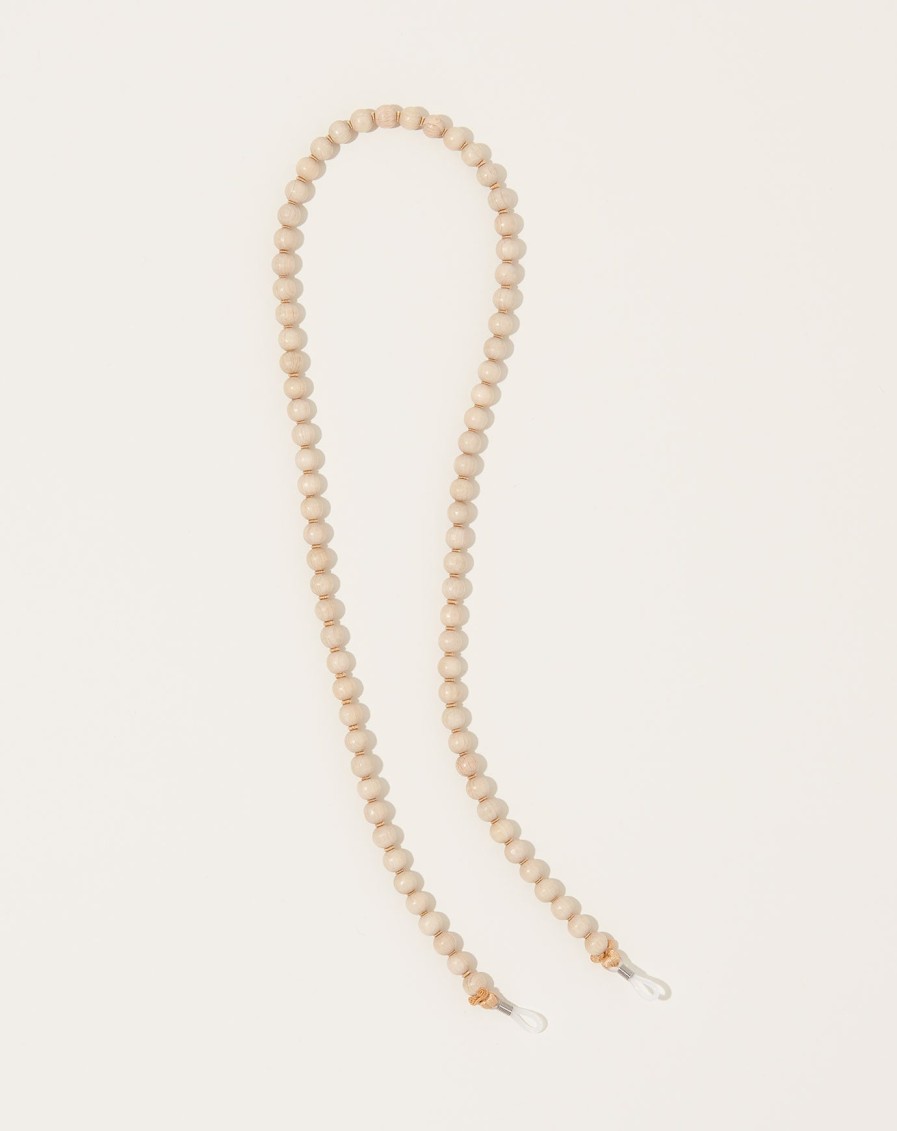 Accessories Ina Seifart | Brillenkette Eyeglass Chain In Natural On Beige