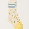 Accessories Exquisite J | Daisy Socks In White