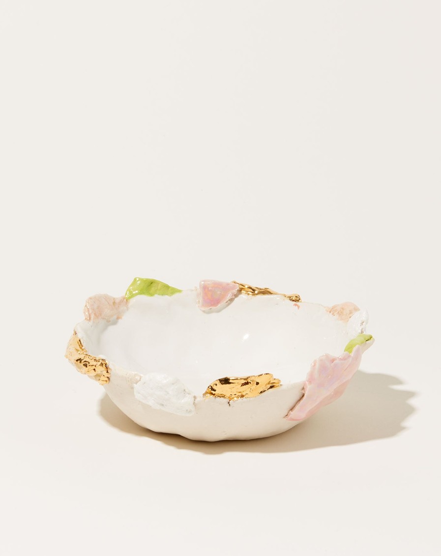 Home Minh Singer | Small Sakura Bowl With Gold