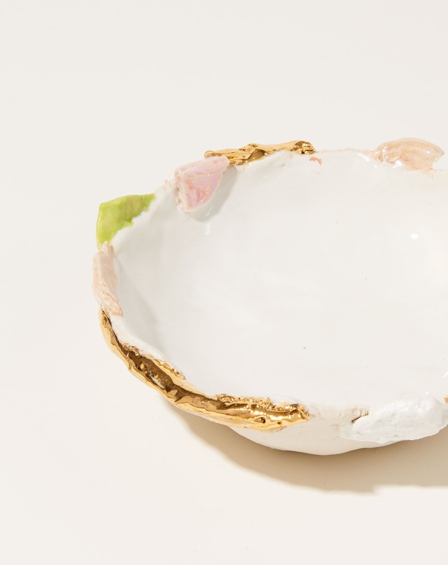 Home Minh Singer | Small Sakura Bowl With Gold