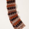 Accessories Mantas Ezcaray | Mia Foulard In Black & Brown