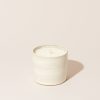 Apothecary Na Nin | Home Collection Off White Ceramic Candle: Bath