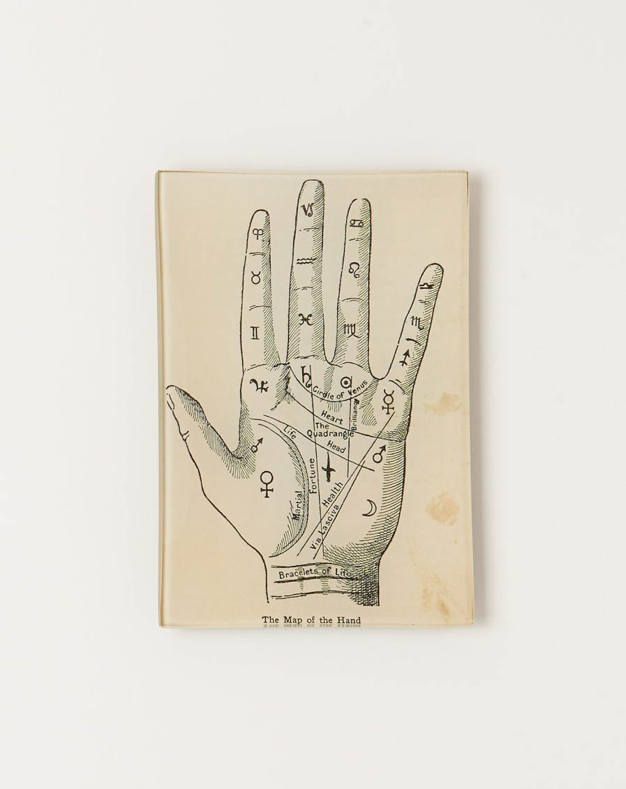 Home John Derian | Map Of The Hand Mini Tray