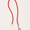 Accessories Ina Seifart | Perlen Long Keyholder In Red