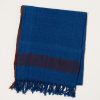 Home Auntie Oti | Towel In Brown And Indigo