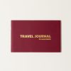 Home Supereditions | Burgundy Travel Notebook