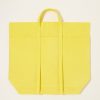 Accessories Amiacalva | Light Ounce Canvas Tall Tote In Yellow