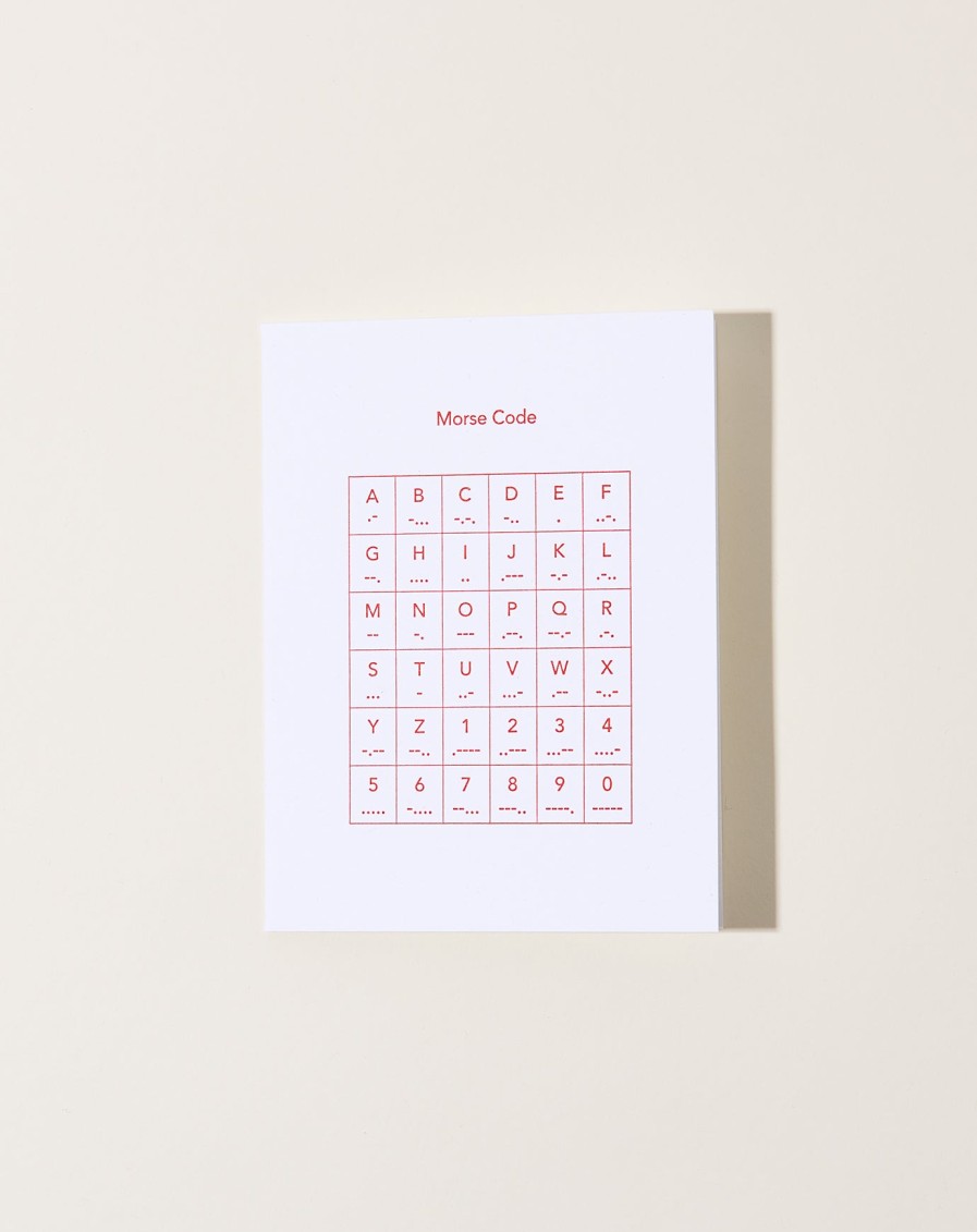 Home Set Editions | Morse Code Card