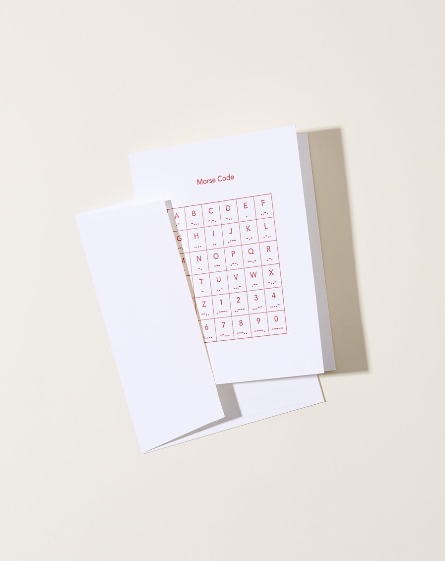 Home Set Editions | Morse Code Card