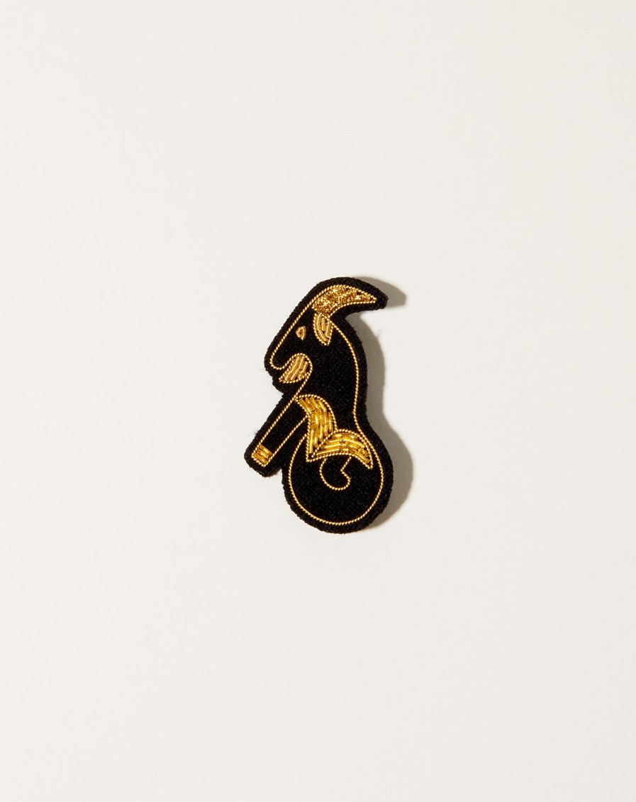 Accessories Macon Et Lesquoy | Star Sign Capricorn Pin