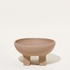 Home Nur Ceramics | Ritual Bowl In Textured Taupe