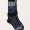 Accessories Kapital | 56 Yarns Kogin Grandrelle Socks In Navy