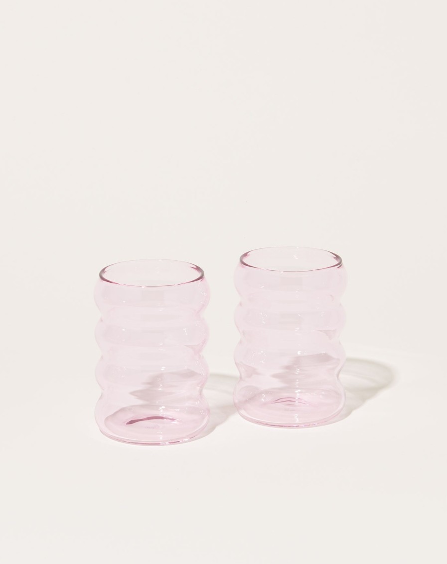 Home Sophie Lou Jacobsen | Small Ripple Cup In Pink