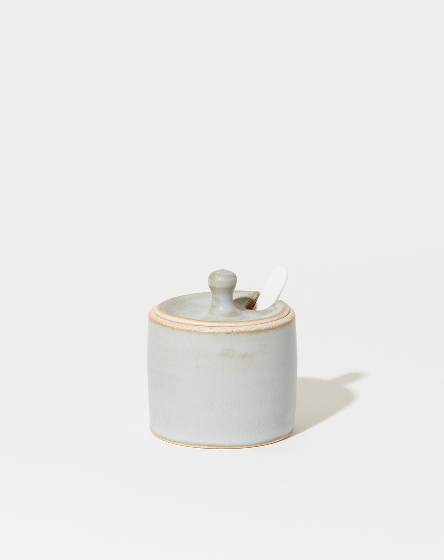 Home Sheldon Ceramics | Farmhouse Spice Jar In Stone