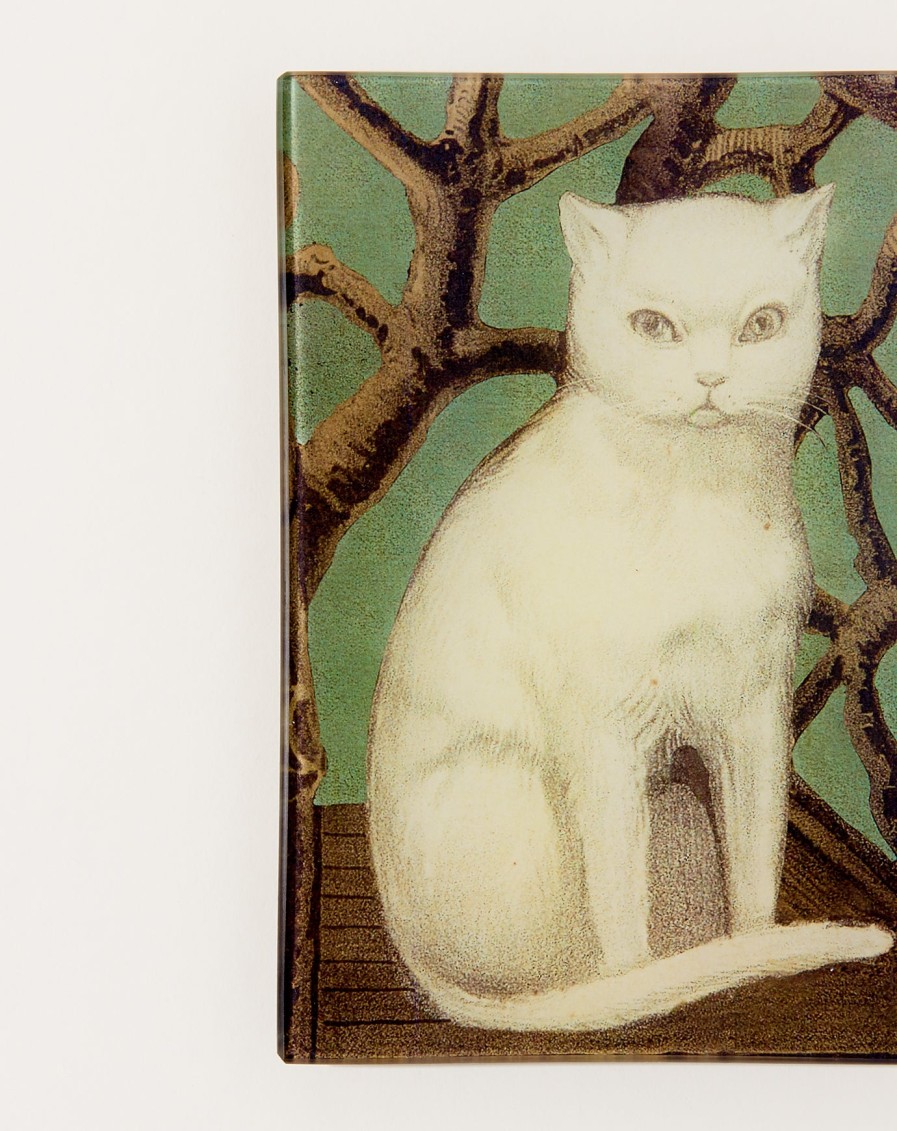 Home John Derian | Cat In Twig Chair Mini Tray