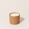 Apothecary Na Nin | Essential Oil Terracotta Ceramic Candle: Grapefruit & Ginger