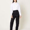 Apparel Rachel Comey | Bammy Pant In Black Leopard Jacquard