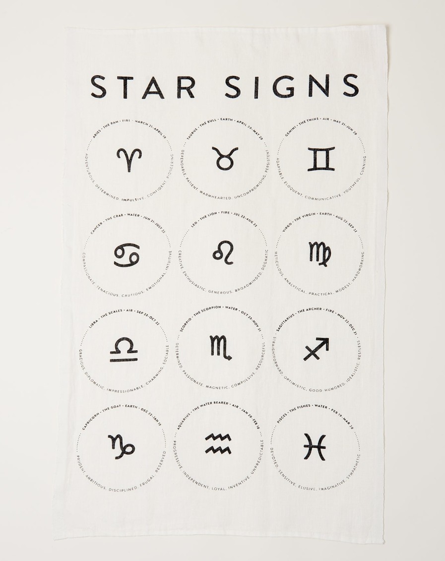 Home Sir Madam | Star Signs Tea Towel