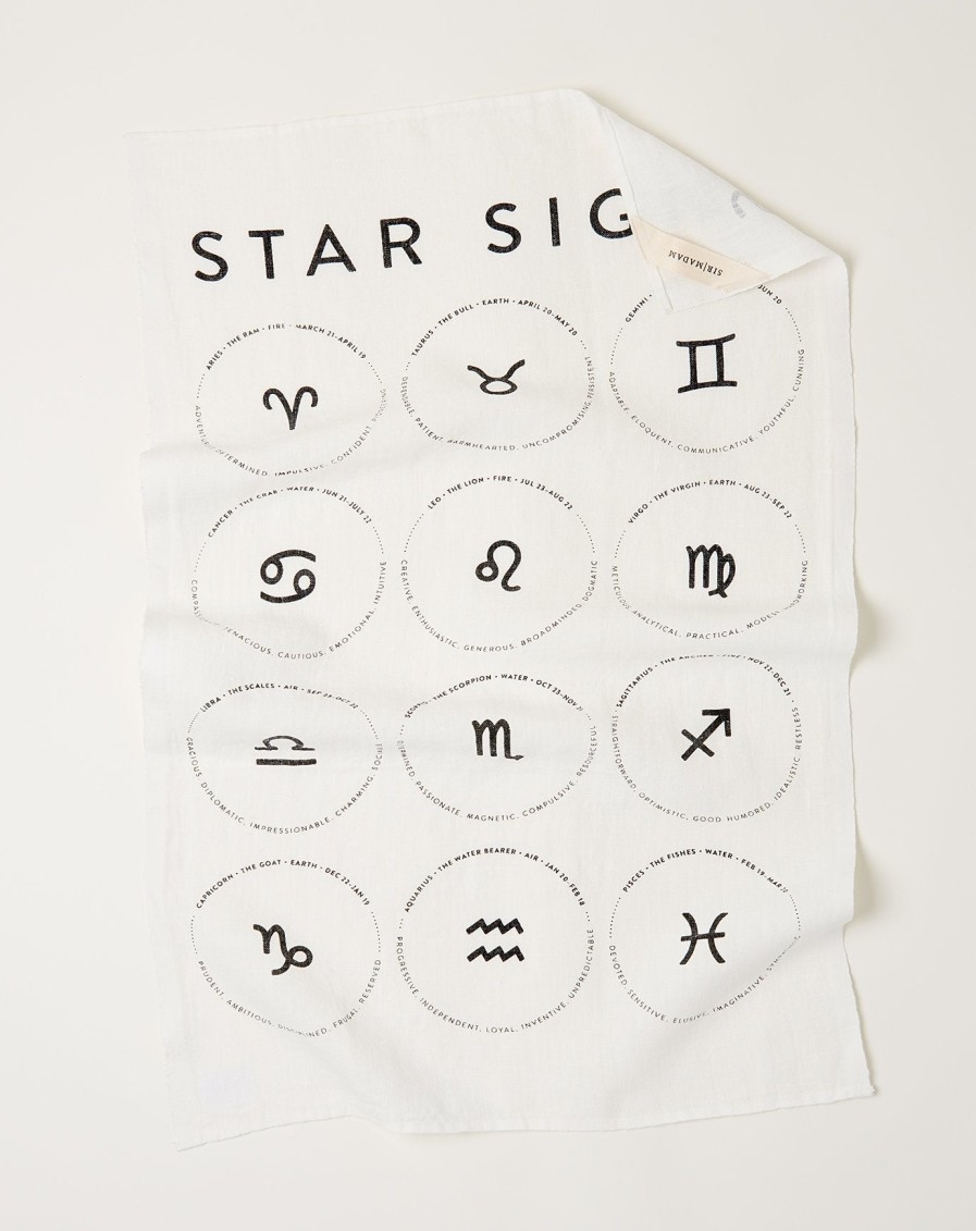 Home Sir Madam | Star Signs Tea Towel