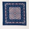 Accessories Kapital | Dolphin Dance Bandana In Navy