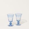 Home Sir Madam | Rialto Glass Tulip Set In Thistle