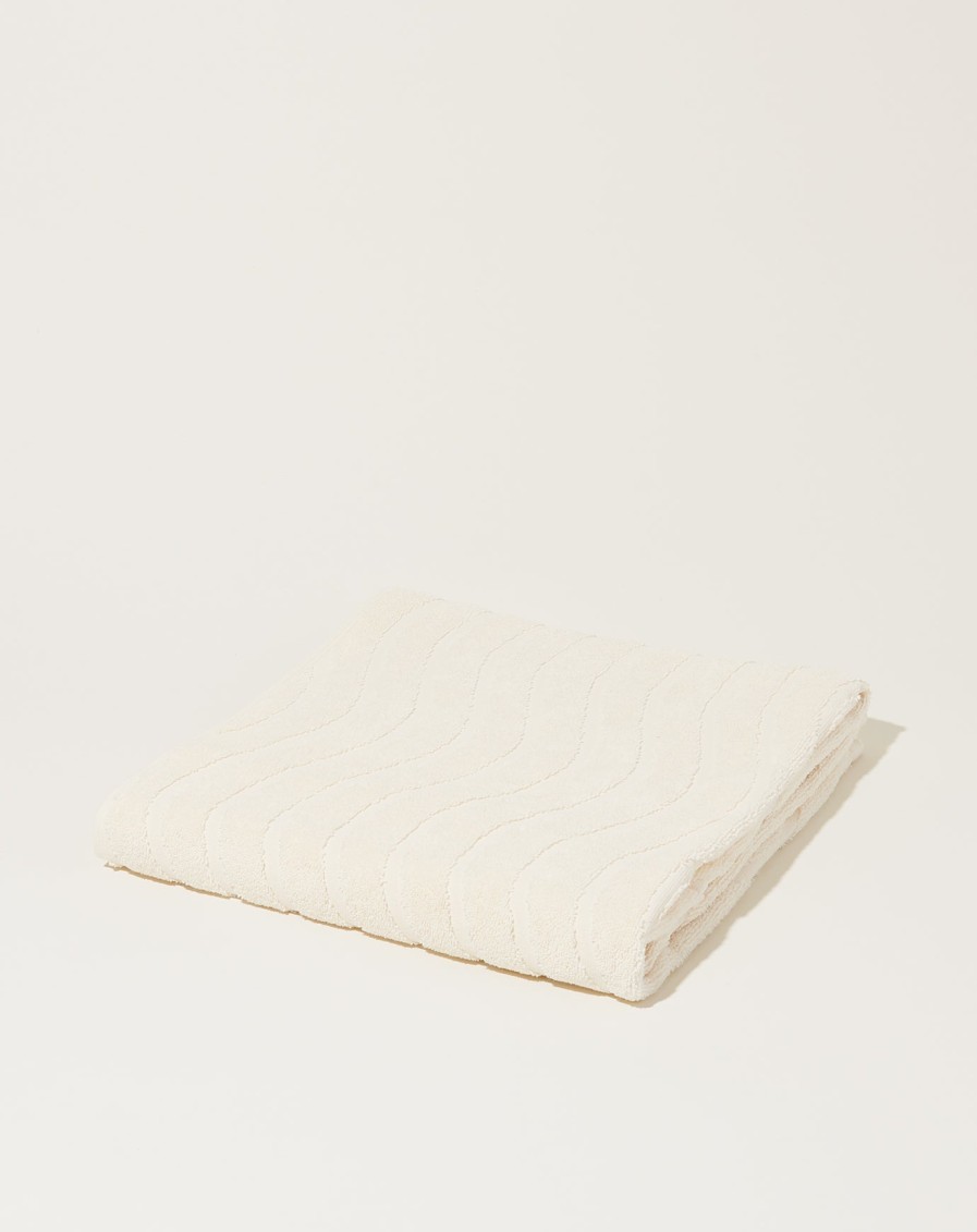 Home Baina | St Clair Bath Towel In Ivory