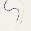 Accessories Ina Seifart | Handykette Iphone Necklace In Blueberry And Opal On Salvia