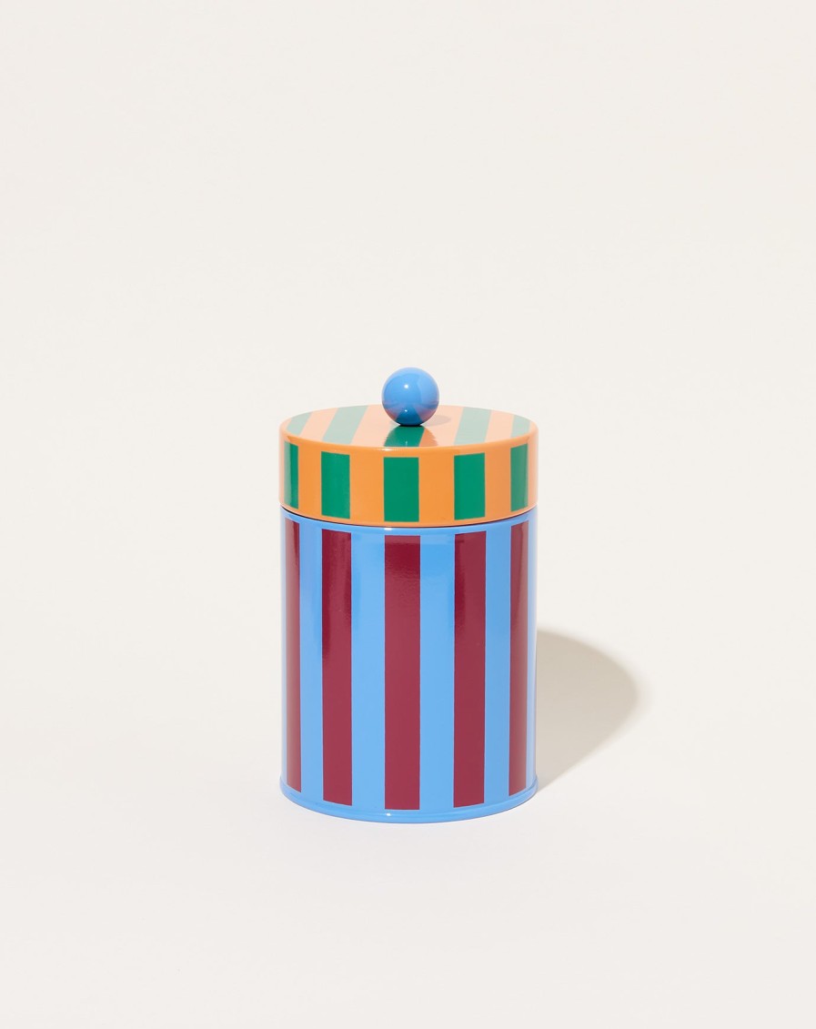 Home Dusen Dusen | Medium Stripe Canister