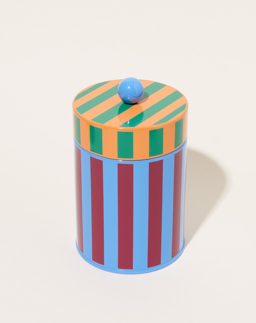 Home Dusen Dusen | Medium Stripe Canister