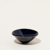 Home Monohanako | Medium Double Lip Bowl In Dark Blue