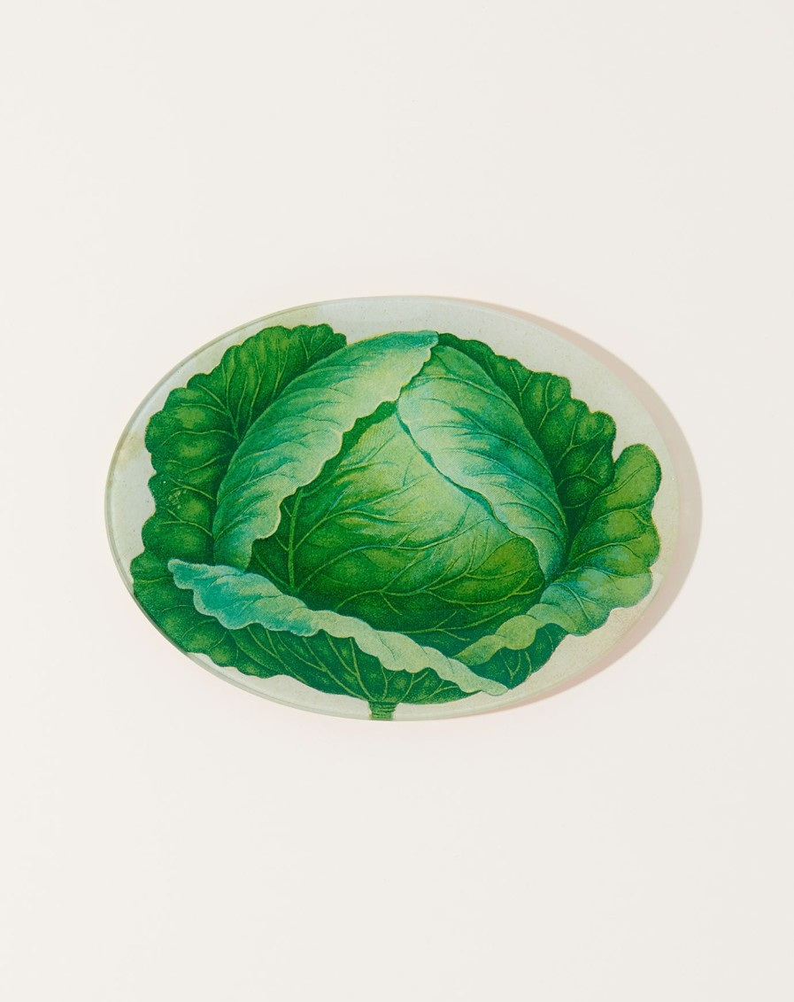 Home John Derian | Scrapbook Cabbage Oval Plate