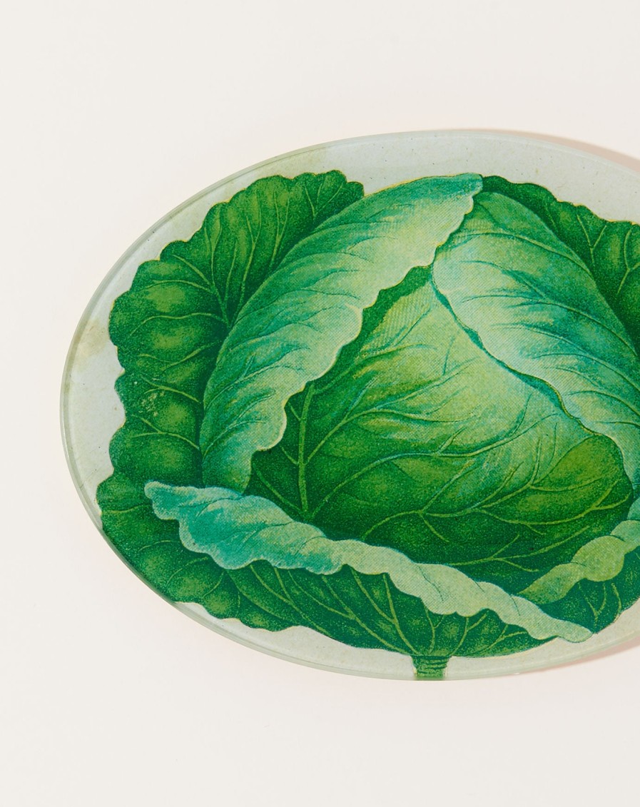 Home John Derian | Scrapbook Cabbage Oval Plate