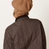 Accessories Mature Ha | Big Gather Top Beret In Mocha