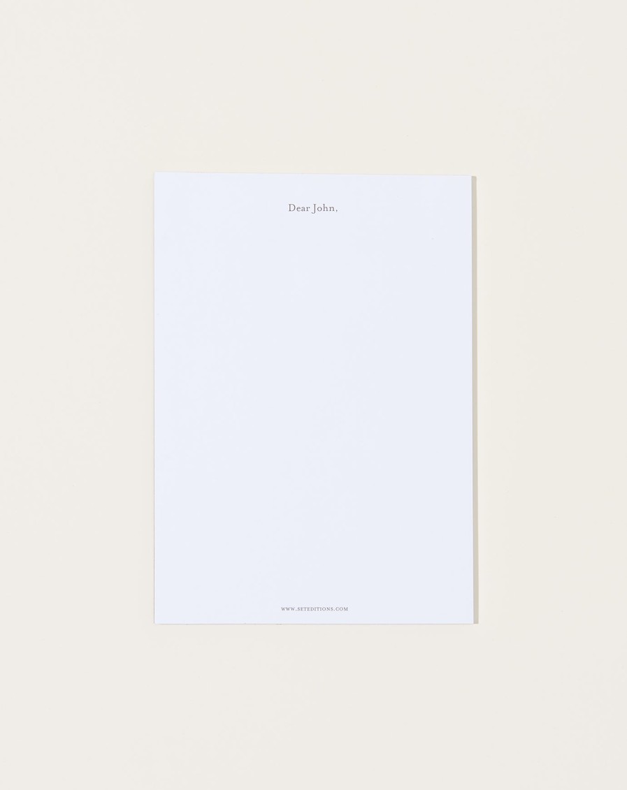 Home Set Editions | Dear John Notepad