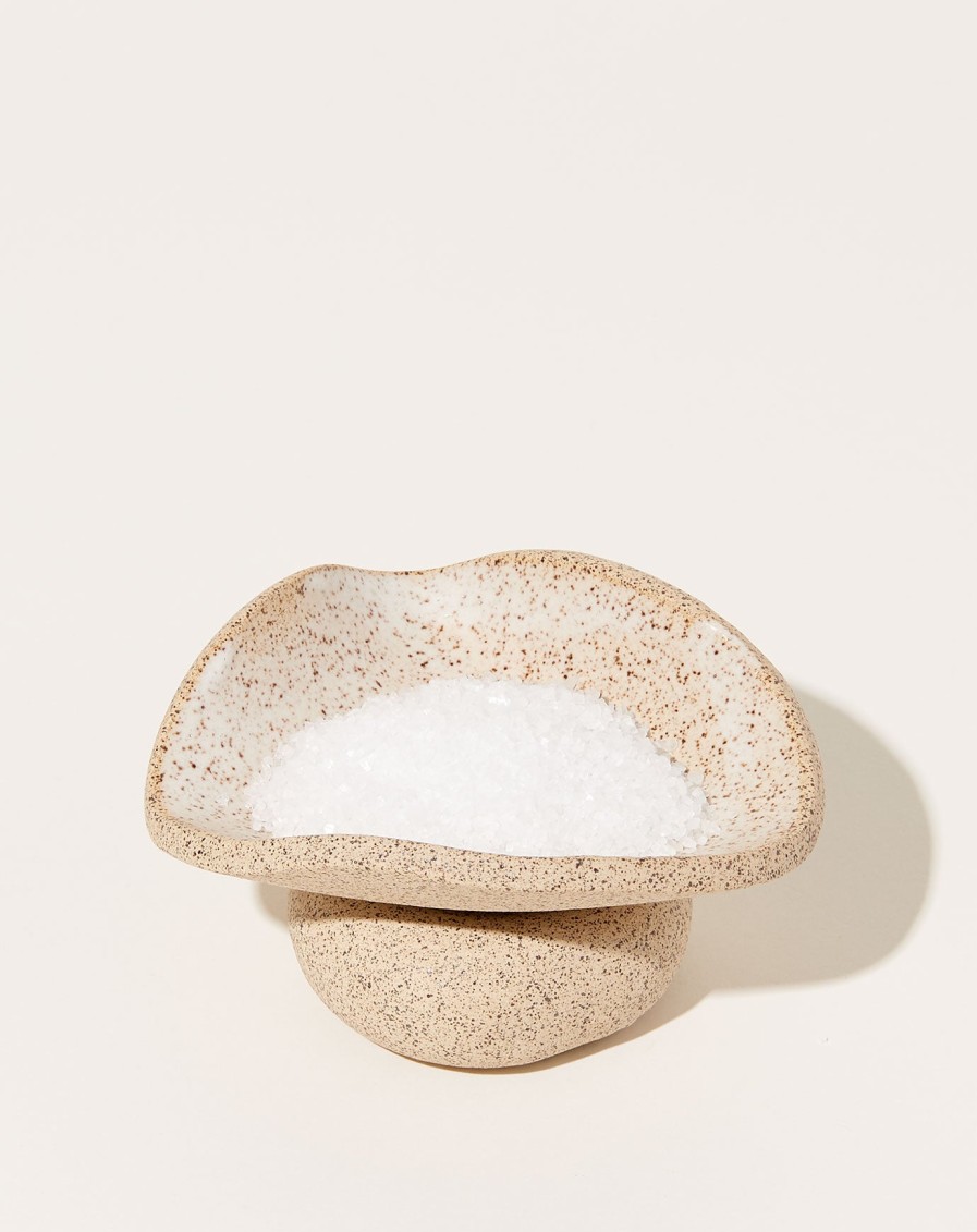 Home SIN | Urch Salt Cellar In Speckled White