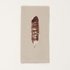 Home Coral Tusk | Red Tail Hawk Feather Tea Towel