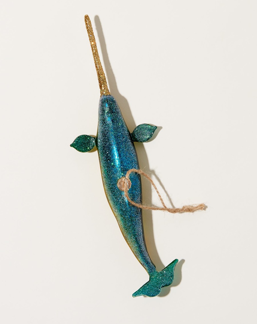 Home Cody Foster | Narwhal Ornament In Gold