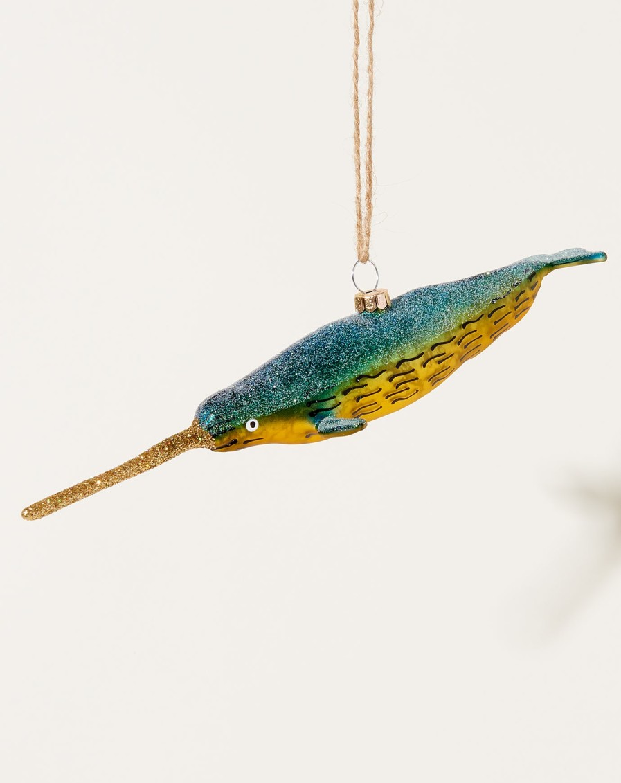 Home Cody Foster | Narwhal Ornament In Gold