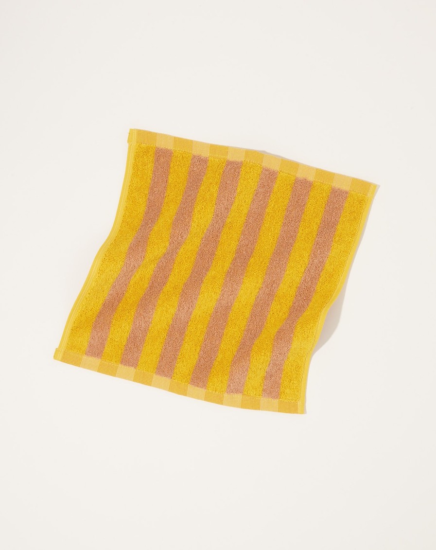 Home Dusen Dusen | Washcloth In Meadow Stripe