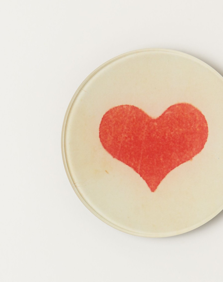 Home John Derian | Wide Heart 4" Round