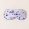 Apothecary Elizabeth Few Studio | Silk Eye Mask In Purple Carnation