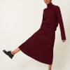 Apparel Christian Wijnants | Kasar Skirt In Bordeaux